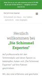 Mobile Screenshot of die-schimmel-experten.de