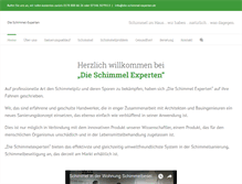 Tablet Screenshot of die-schimmel-experten.de